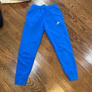 blue nike sweats